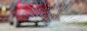 cracked windshield